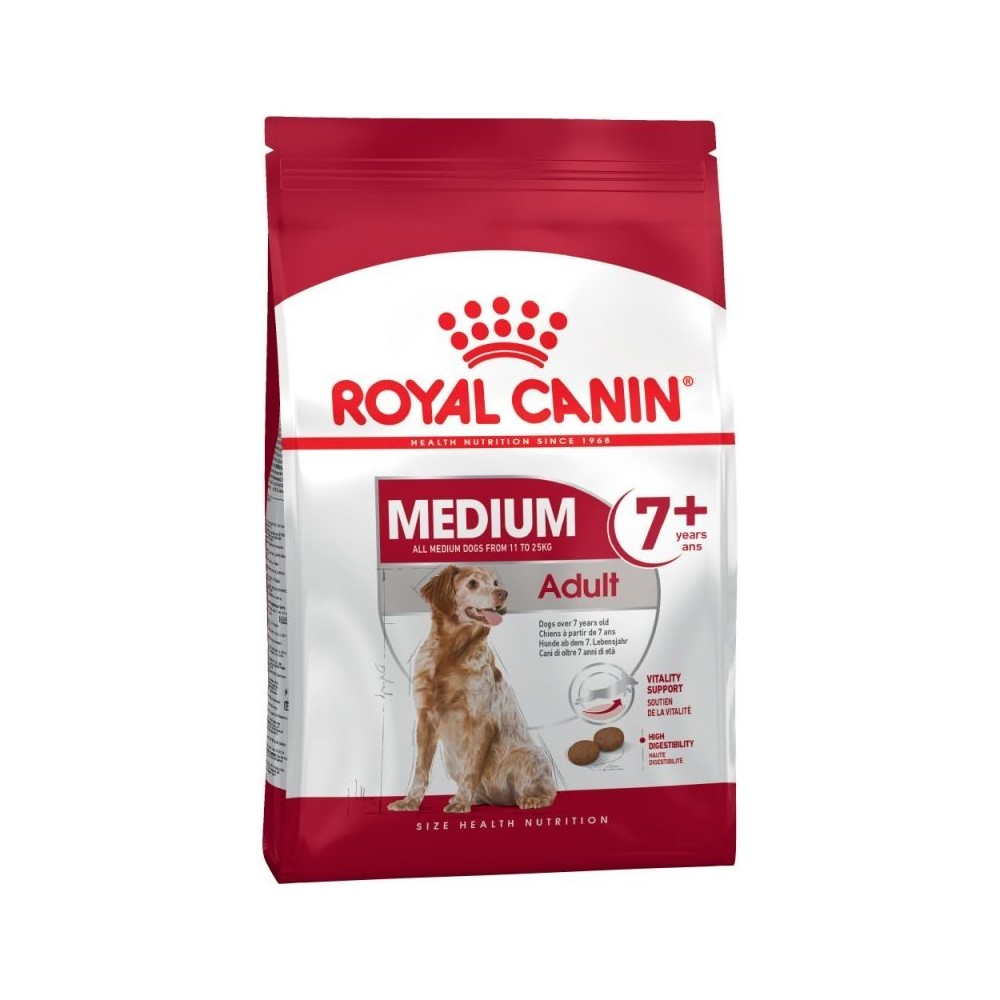 Royal Canin Medium Adult 7+ 15kg dla psów średnich ras