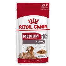 Royal Canin Medium Ageing 10+ w sosie 140g dla starzejących się psów