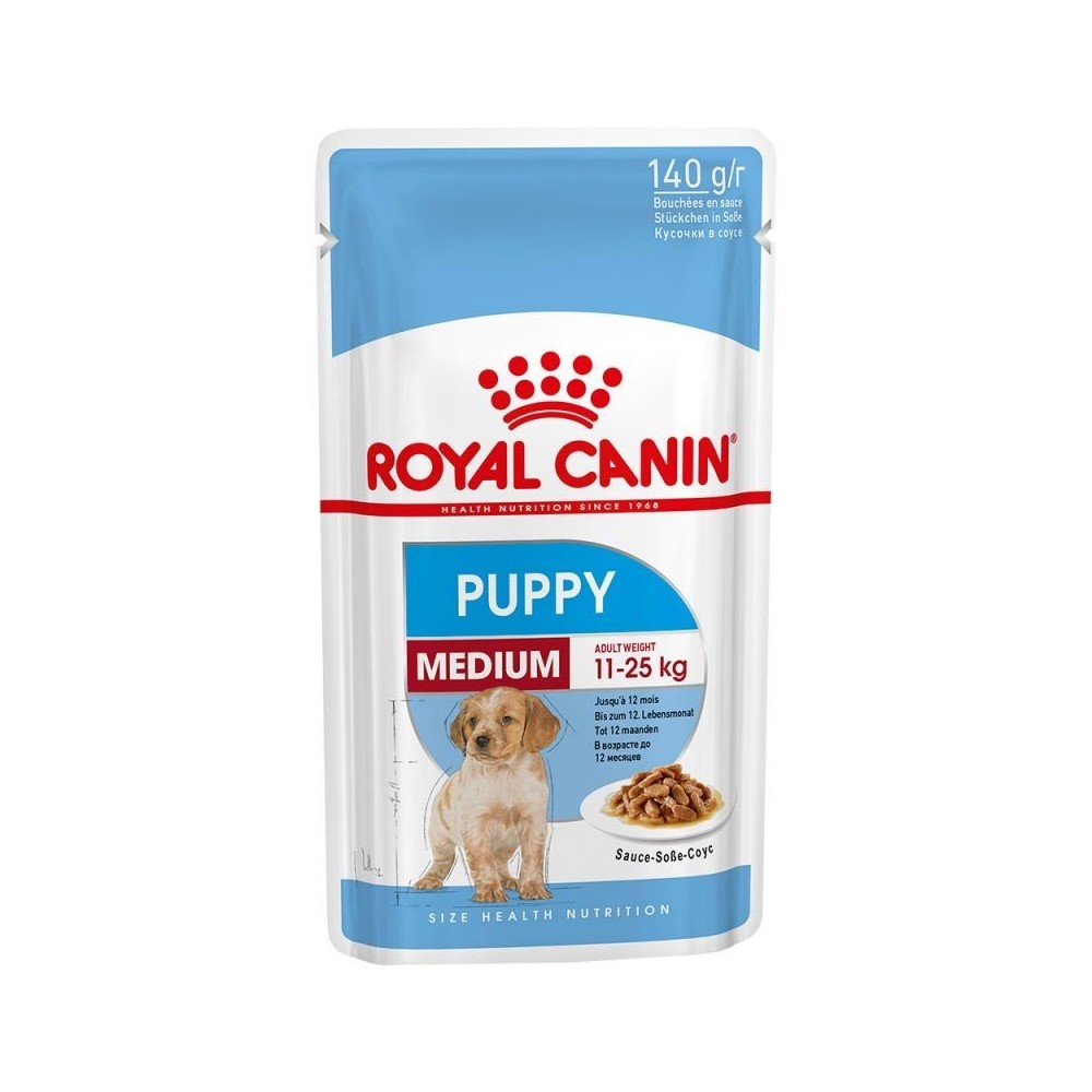 Royal Canin Medium Puppy 140g mokra karma dla szczeniąt