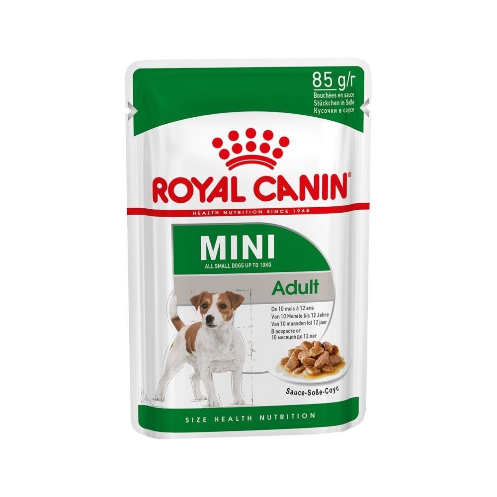 Royal Canin Mini Adult 85g w sosie dla psów małych ras