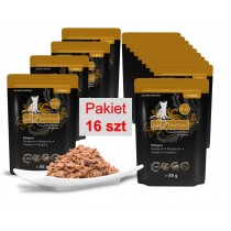 Catz finefood Purrrr saszetka 85 gr karmy dla kota kangur Pakiet 16 szt
