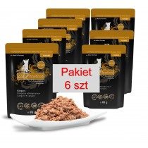 Catz finefood Purrrr saszetka 85gr dla kota z mięsa kangura Pakiet 6 szt