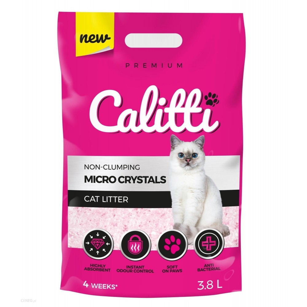 Calitti Micro Crystals 3,8l żwirek dla kota