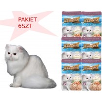 Princess Premium Tun/Kur/Krewe URINARY karma dla kota w saszetkach 6x70gr