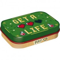 RETRO Mint Box Get A Life, pudełko z miętówkami, prezent dla gracza