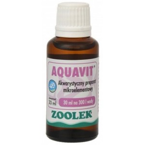 ZOOLEK Aquavit 30ml preparat akwarystyczny na wzrost ryb i roślin