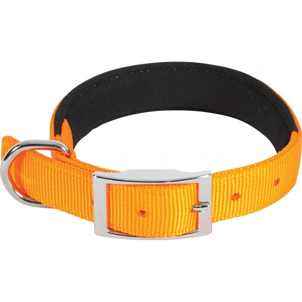 ZOLUX Nylon Komfort 65cm x 25mm obroża dla psa pomarańczowa