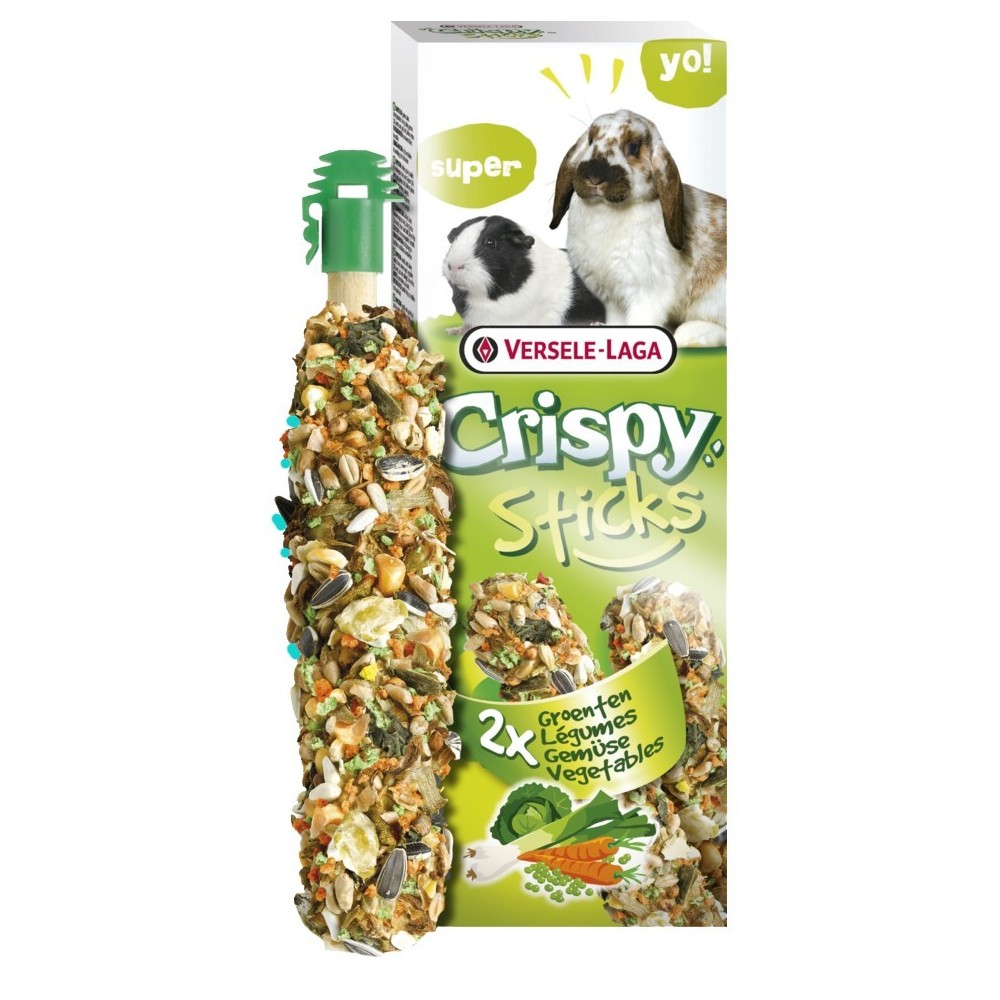 Versele Laga Crispy Sticks kolby warzywne dla królików i kawii