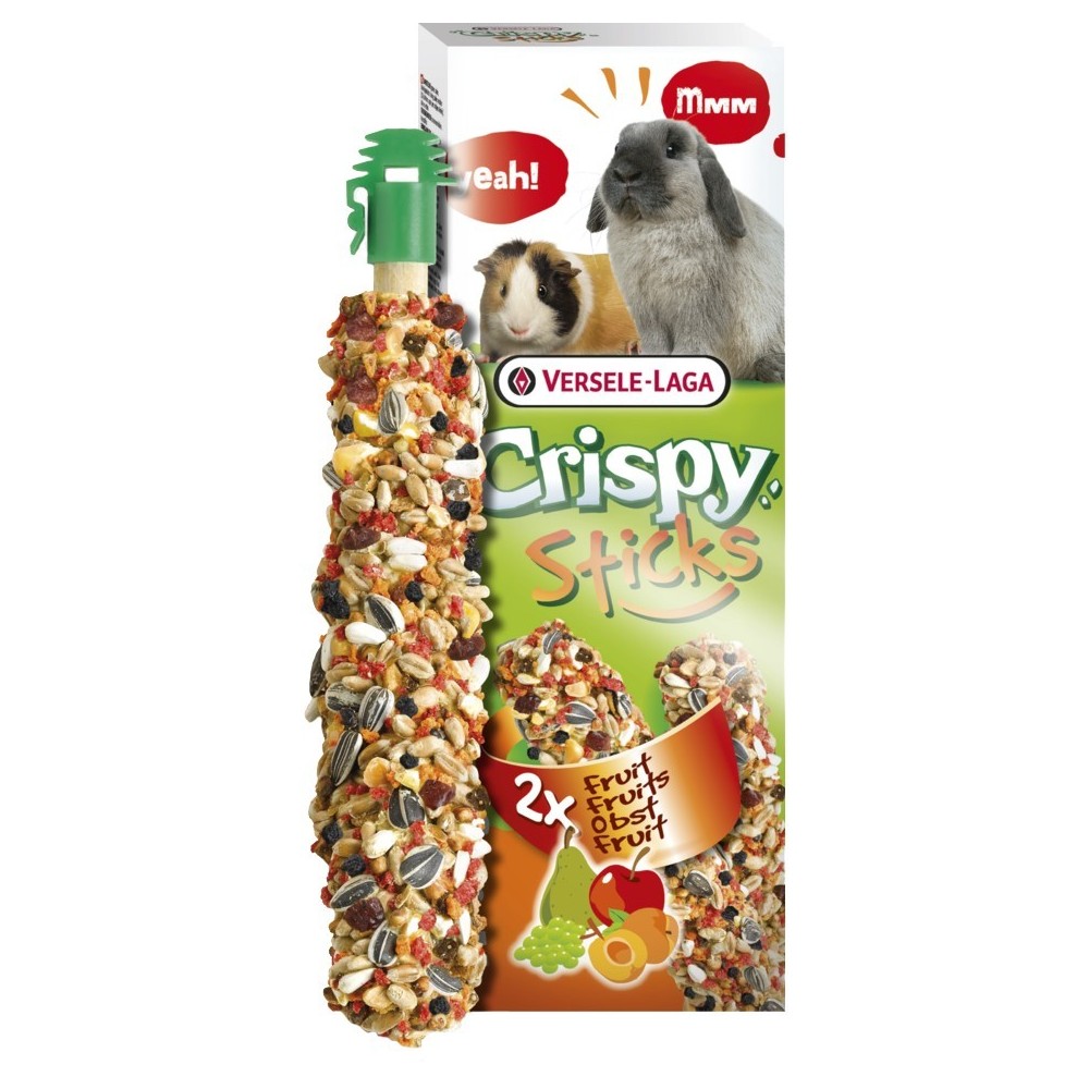 Versele Laga Crispy Sticks kolby owocowe dla króliów i kawi 110g