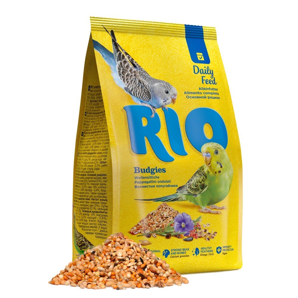 RIO Pokarm podstawowy dla papużek falistych 500g