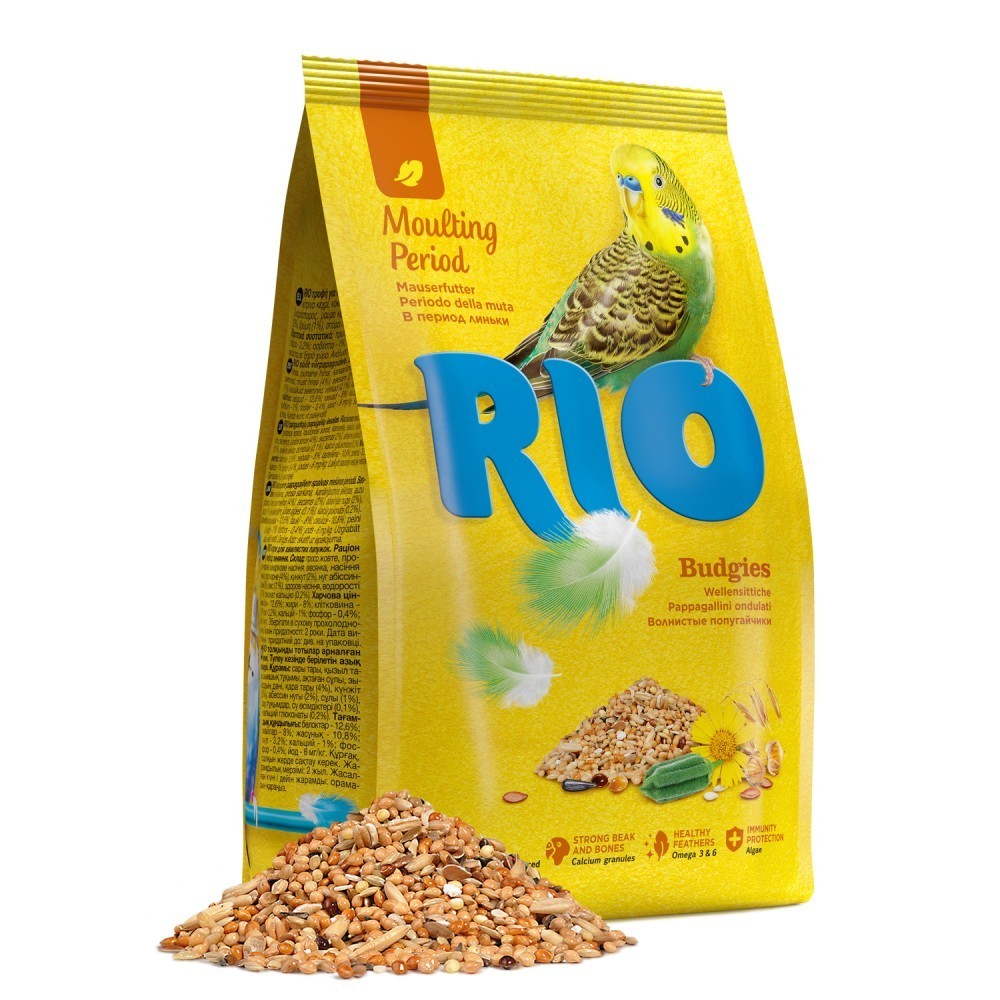 RIO Pokarm dla papużek falistych w okresie pierzenia 500g