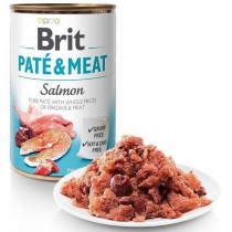 BRIT PATE&MEAT SALMON 800 gr