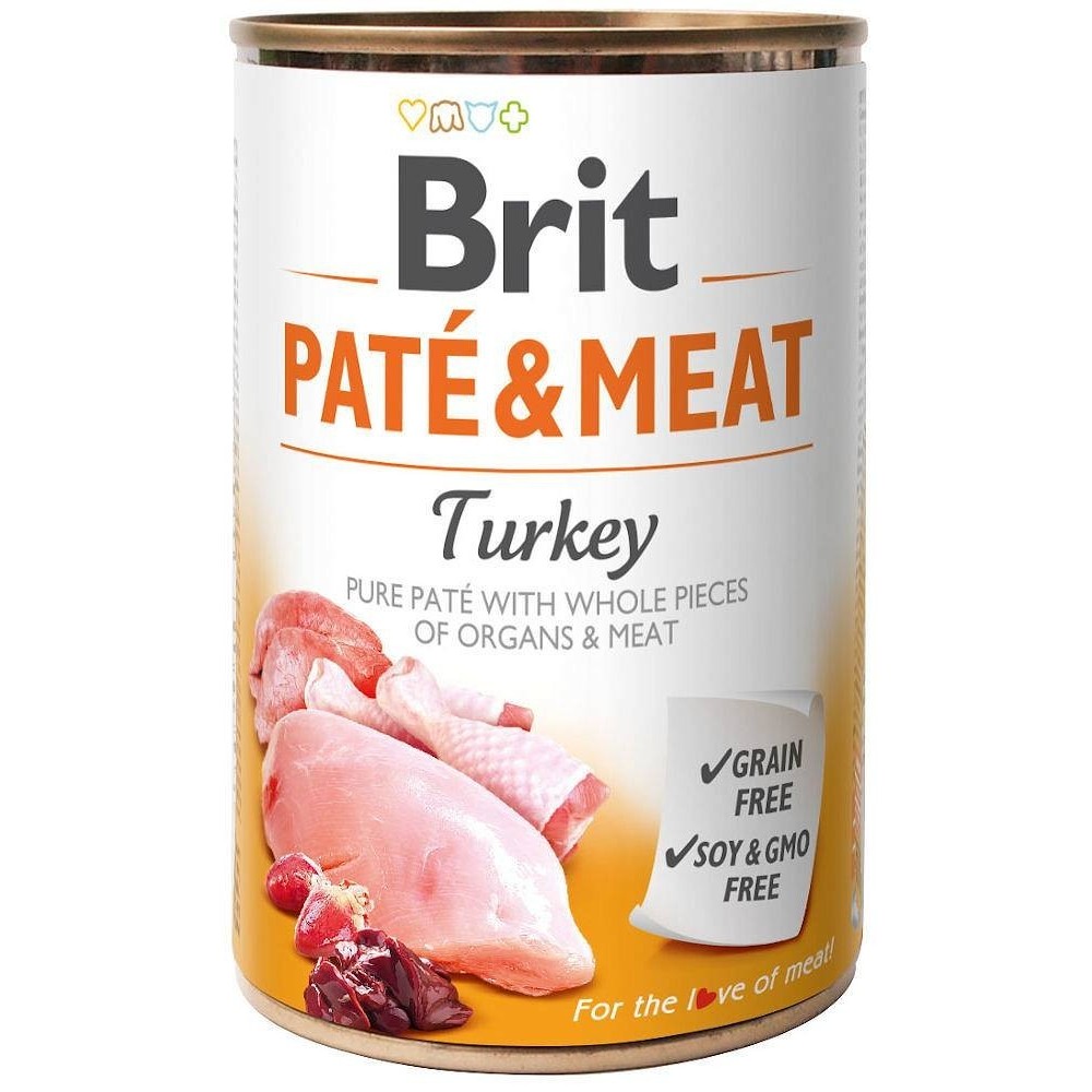 BRIT PATE&MEAT TURKEY 400 gr