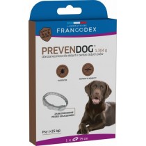 FRANCODEX Obroża PREVENDOG 75cm dla psów pow.25kg