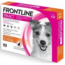 FRONTLINE TRI-ACT PSY S 5-10kg 1szt