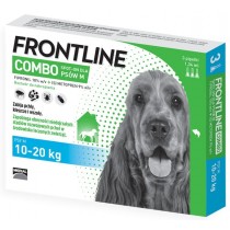 Frontline COMBO psy M 1 dla psów o wadze 10-20kg oferta 1 szt. pipety