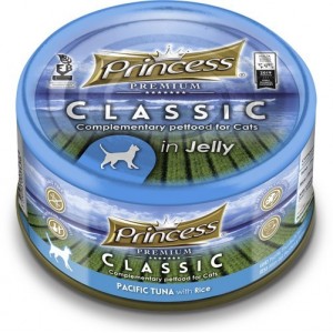 Princess Premium Classic Tuńczyk Pacyficzny Ryż 170g mokra karma dla kota bez zbóż