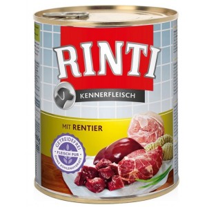 Rinti Kennerfleisch Renifer 800g mokra karma dla psów
