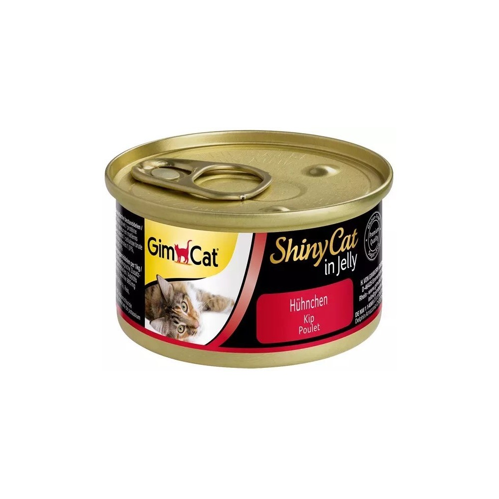 GimCat ShinyCat z Kurczakiem 70g karma dla kota