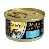 GimCat ShinyCat Kitten Tuńczyk w galaretce 70g dla kociąt