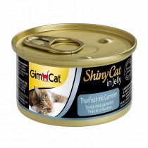 GimCat ShinyCat Tuńczyk Krewetka 70g karma dla kota