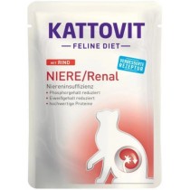 Kattovit Niere/Renal Wołowina 85g karma dla kota na nerki