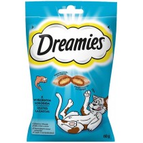 DREAMIES przysmak dla kota z łososiem 60g