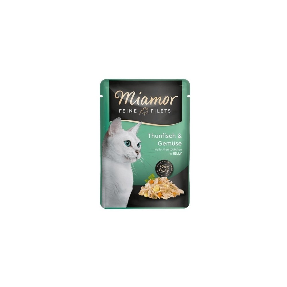 Miamor Feine Filets Tuńczyk z Warzywami 100g dla kota