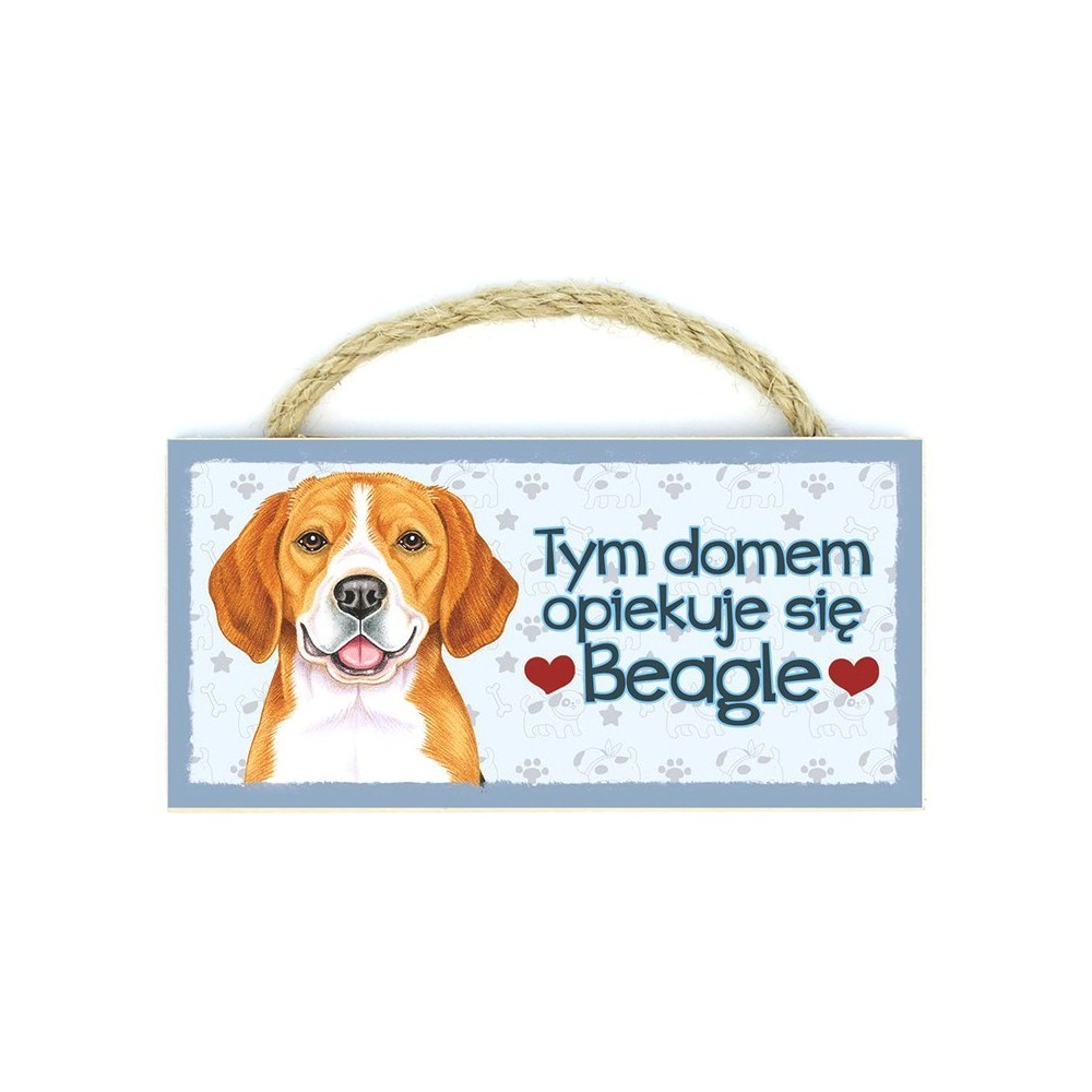 Power Gift Magnes Drewniany Beagle 04