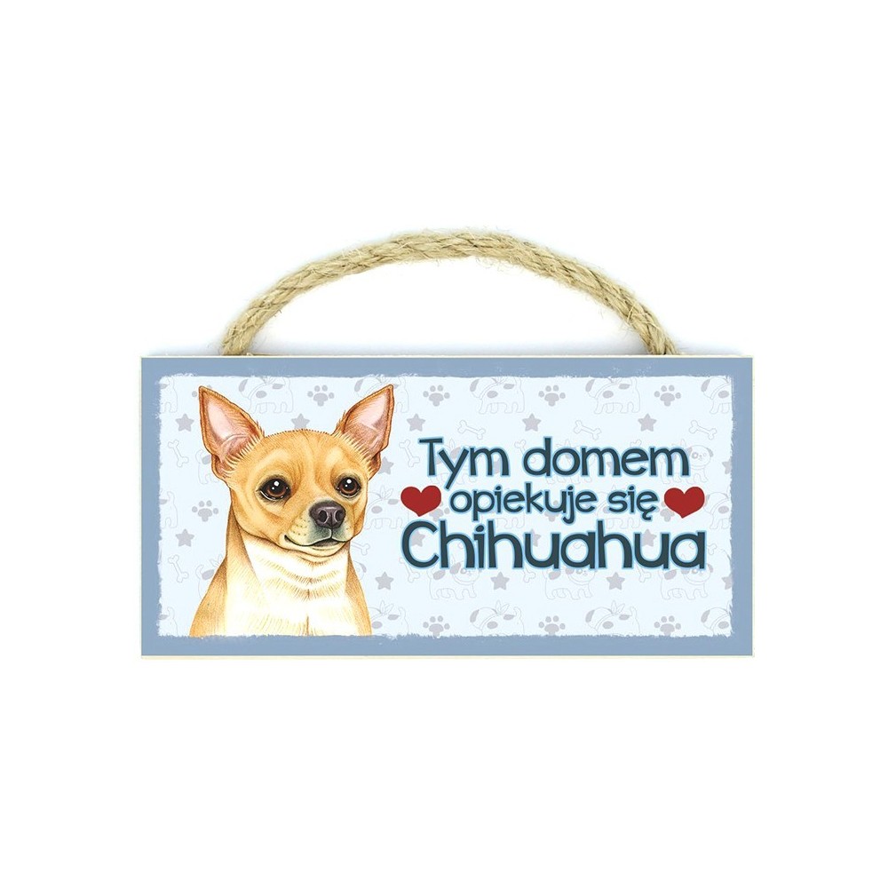 Power Gift Magnes Drewniany Chihuahua 14