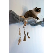 ZOLUX Zabawka dla kota ETHICAT wędka pompon z matatabi