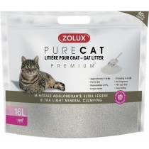 Zolux Purcat żwirek mineralny zbrylający ultralekki Premium 16L
