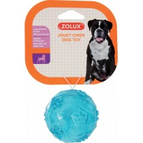 Zolux Zabawka TPR POP piłka dla psa 6 cm kol. turkusowy