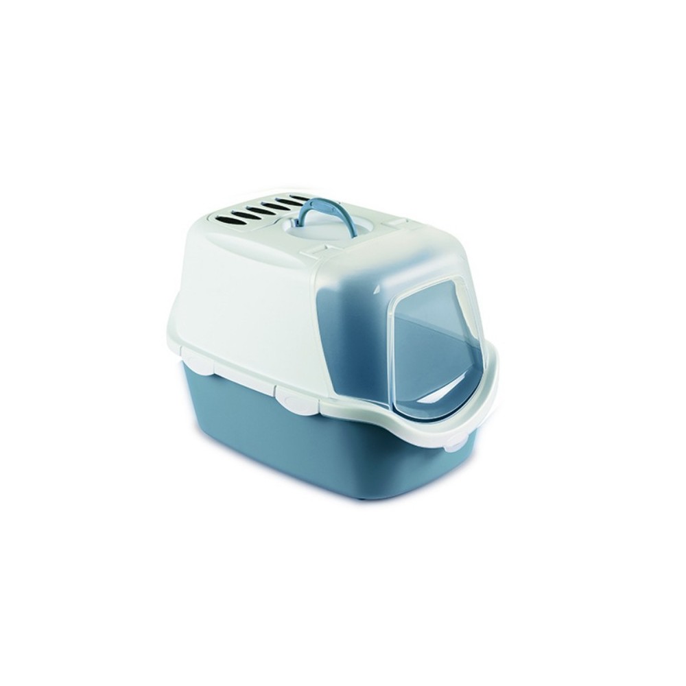 Zolux Toaleta dla kota CATHY Easy Clean z filtrem kol. niebieski 56 cm