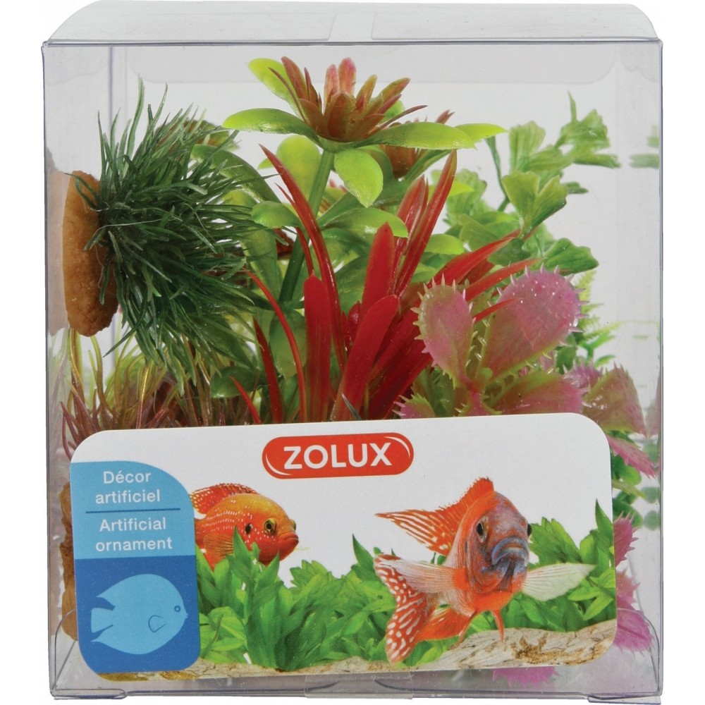 Zolux Dekoracje roślinne do akwarium mix x 6 szt. zestaw 1