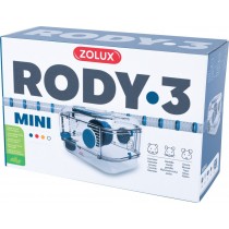 Zolux Klatka RODY3 Mini niebieska 18x33x21 cm