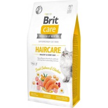 BRIT CARE cat grain-free haircare 400g sucha karma dla kota