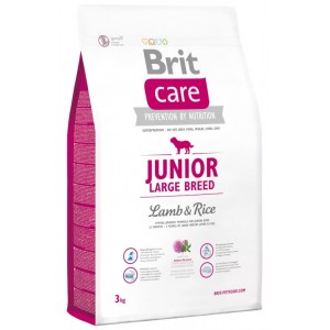 BRIT CARE junior large breed lamb & rice 3kg