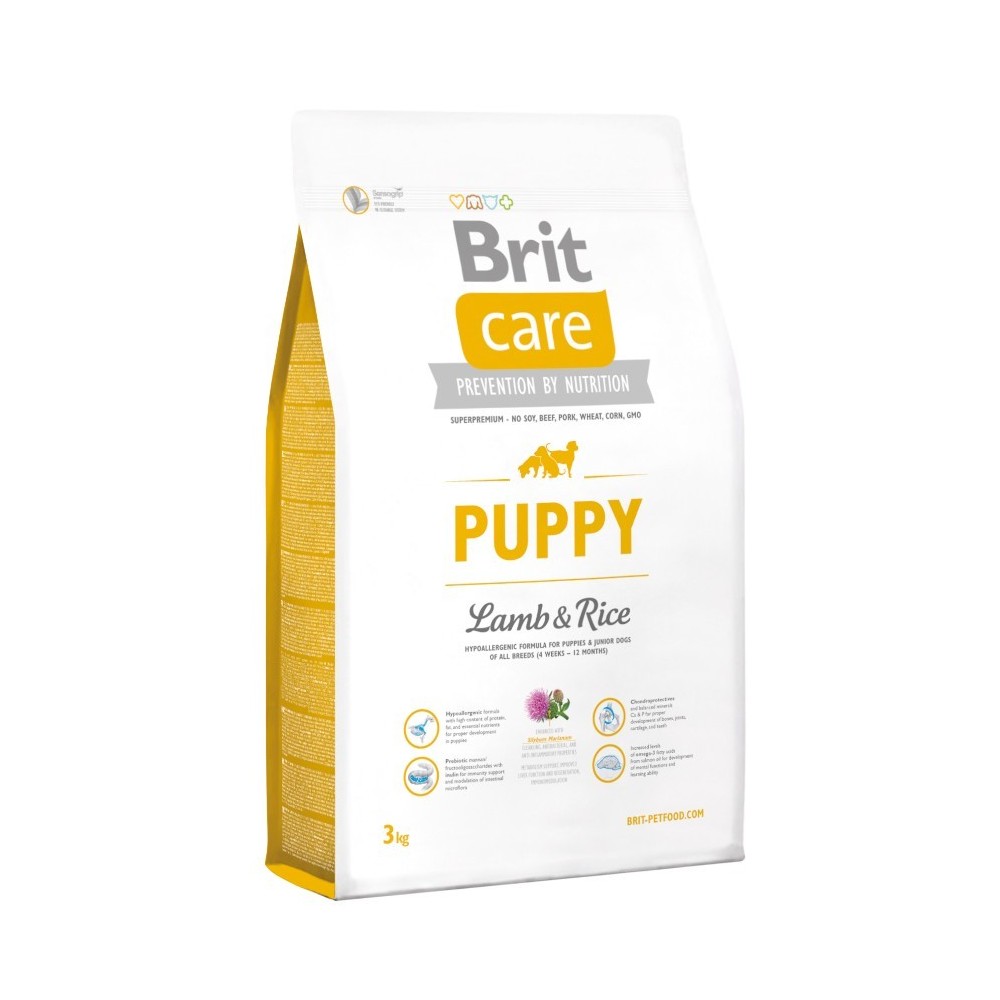 BRIT CARE puppy lamb & rice 3kg