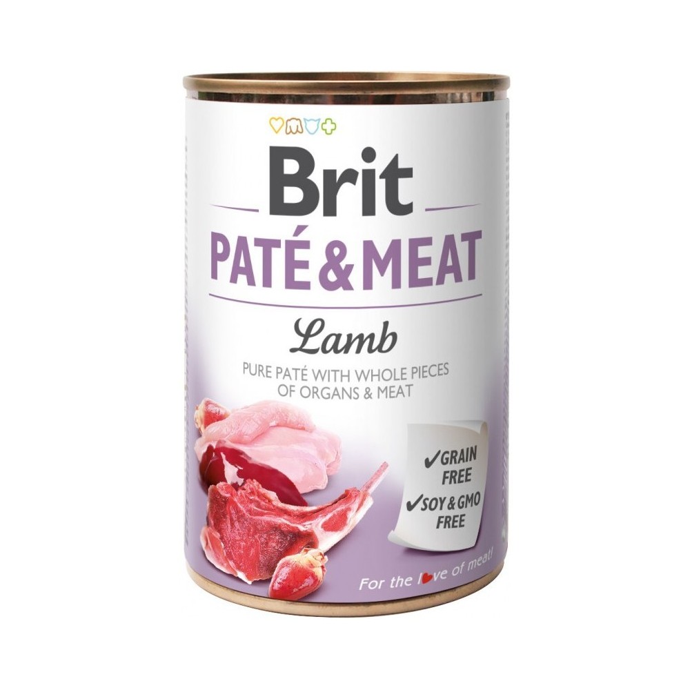 BRIT PATE&MEAT LAMB 400 gr