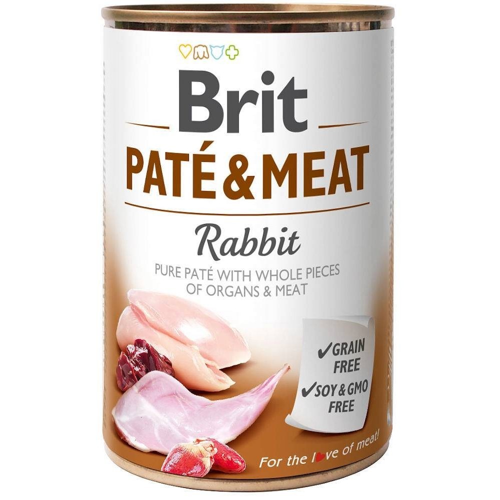 Brit Pate & Meat RABBIT 400 gr