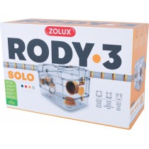 Zolux Klatka dla gryzoni RODY3 Solo żółta 28x41x27 cm