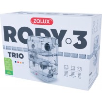 Zolux Klatka dla gryzoni RODY3 Trio biała 53x41x27 cm