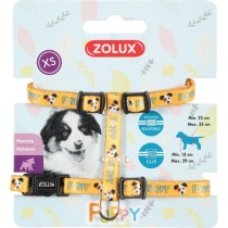 Zolux Szelki dla szczeniąt Puppy MASCOTTE S 8mm żółty