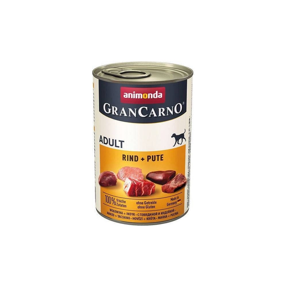 Animonda Grancarno Adult smak: wołowina i indyk 40