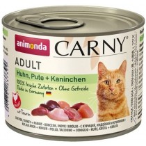 Animonda Carny Adult Cat Kurczak Indyk i Królik 200g