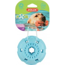 Zolux Zabawka pływająca dla psa TPR MOOS piłka 9,5 cm kol. niebieski