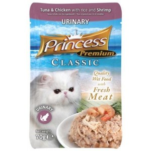 Princess Premium Saszetka Urinary Ochrona Dróg moczowych kota 70g