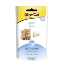 GimCat Kitten Tabs przysmaki dla kociąt pełne witamin 40g