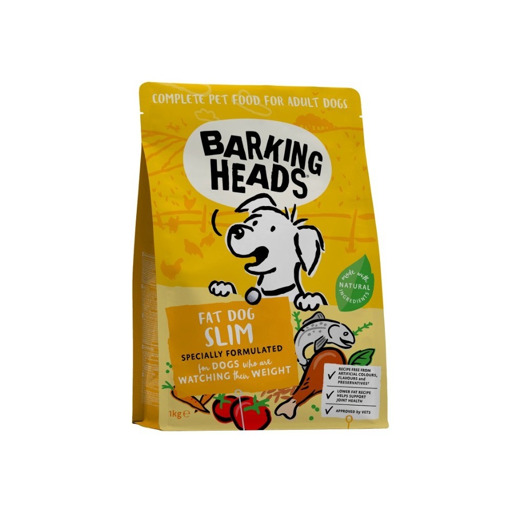 BARKINGHEADS FAT DOG SLIM 1KG BLT1 /4